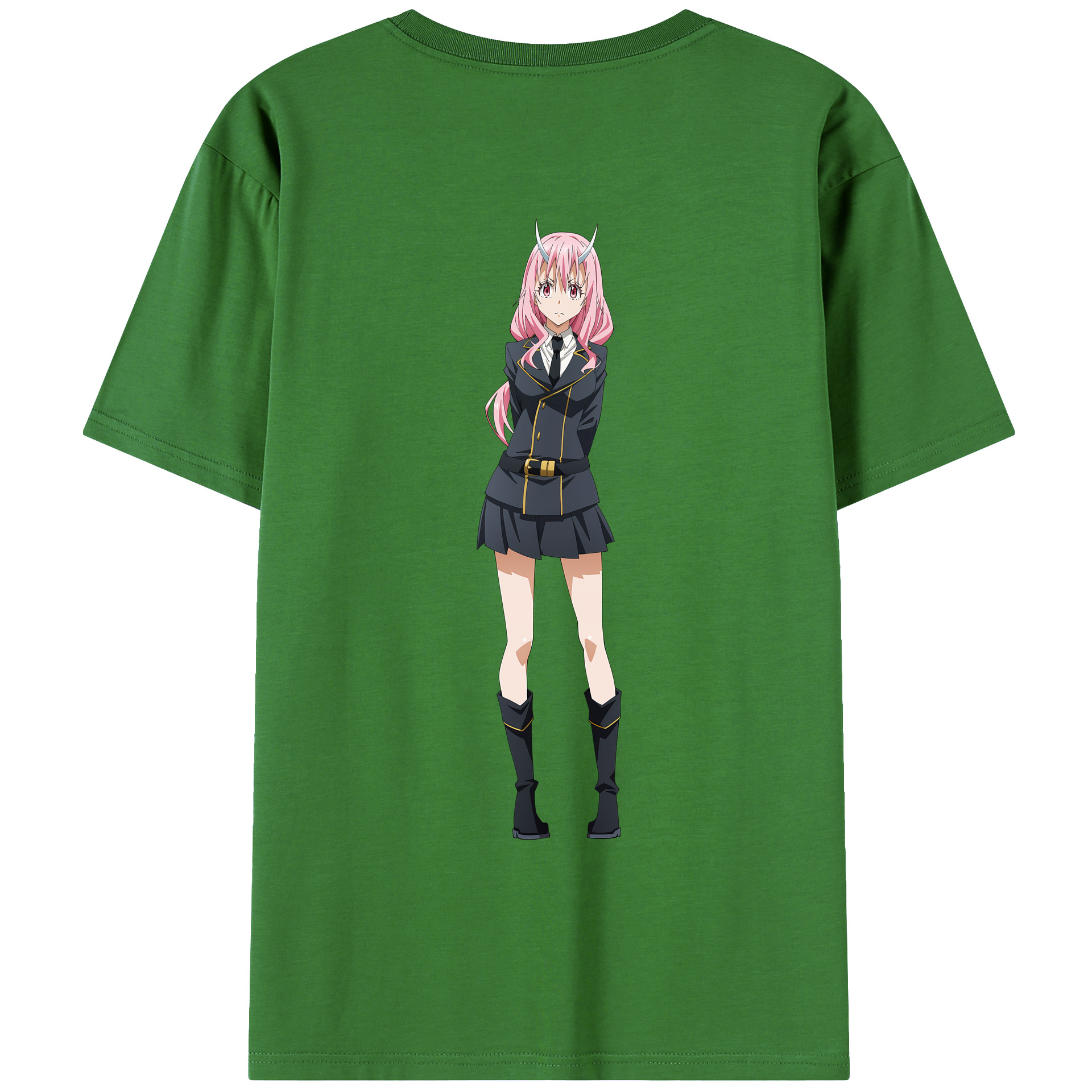 （画像用） 転スラ Regarding Reincarnated to Slime レディース半袖Tシャツ(バックプリント)
